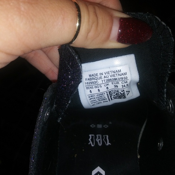 Glitter converse low top - Picture 3 of 4